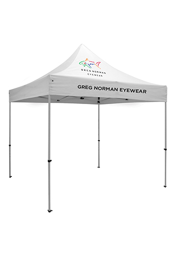#SHD240622 - Custom 10'W X 10'H 2 Locations Full Color Print Deluxe Event Tent Kits