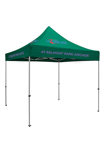 #PLLT3941 - Custom 10'W X 10'H 5 Locations Full Color Print Premium Event Tent Kits