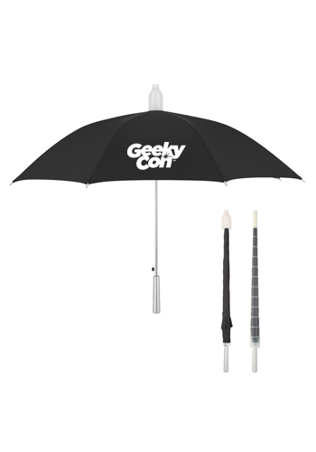 46-in. Polyester Umbrellas with Collapsible Cover | X20054