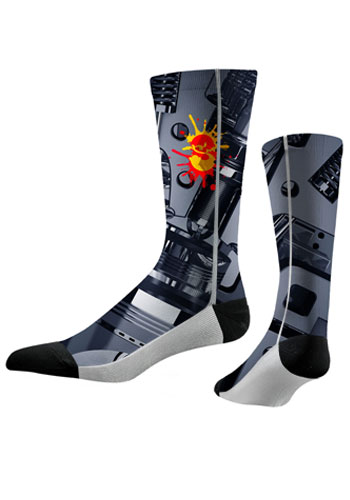 Custom Design Full Sublimated Crew Socks (Pair) | SL3CRWFULLSUB