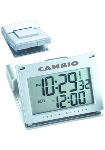 Dual Time Touch Screen Alarm Clocks | NOI10166