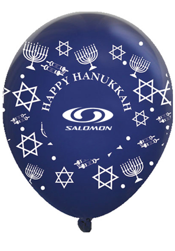 Happy Hanukkah Wrap Latex Balloons | GB11WRPhappyhanukkah
