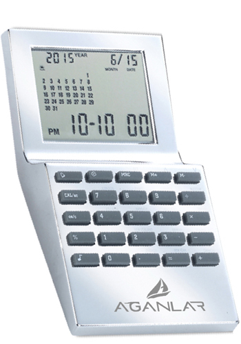 Metal World Time Calculator Alarm Clock  | NOI10WT1350