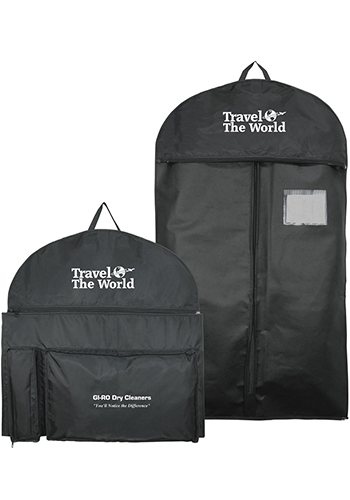 Polypropylene Compartment Garment Bags | PS2CGB2440BLK