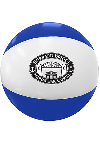 16 in. Two-Toned Inflatable Beach Balls | GBTT16