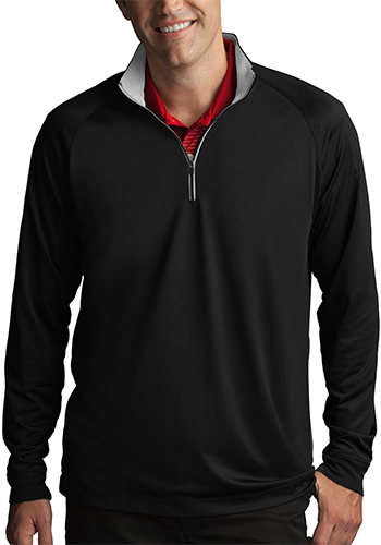 Greg Norman Play Dry Men's Performance Mock Pullovers | GNS2K997