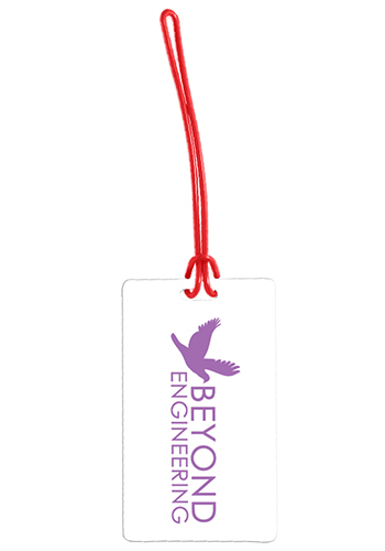 Promotional Plastic Slip-In Pocket Luggage Tags