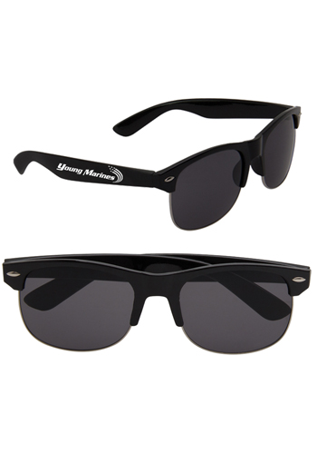 Shatter Resistant Half Frame Sunglasses