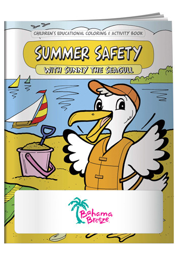Coloring Books: Summer Safety | X11074