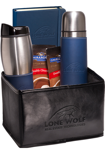 Tuscany™ Stainless Steel Thermos, Tumbler, Journal and Ghirardelli Gift Set |PLLG9326