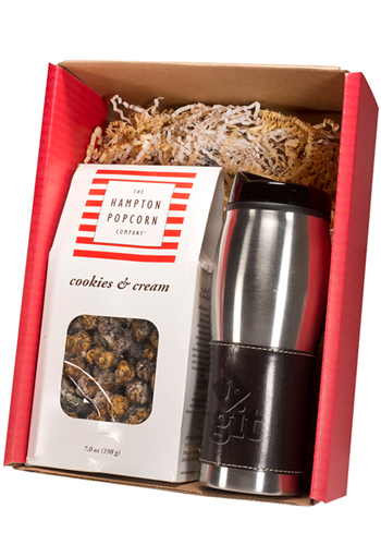 16 oz. Empire™ Tumblers & Gourmet Popcorn Gift Set |PLLG9197