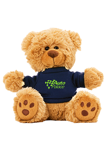 6 in. Plush Teddy Bear with Color T-Shirt | IVTB6T