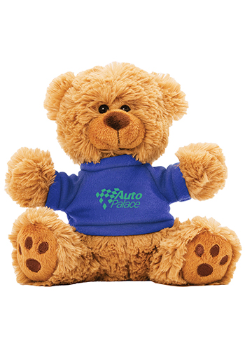 6 in. Plush Teddy Bear with Color T-Shirt | IVTB6T