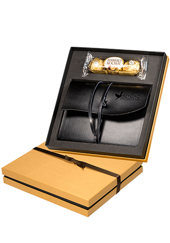Ferrero Rocher Chocolates & Leather Journal Gift Set | PLLG9226