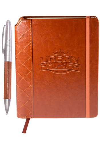Venezia Quilted Edge Journals with Pen | PLLG9365