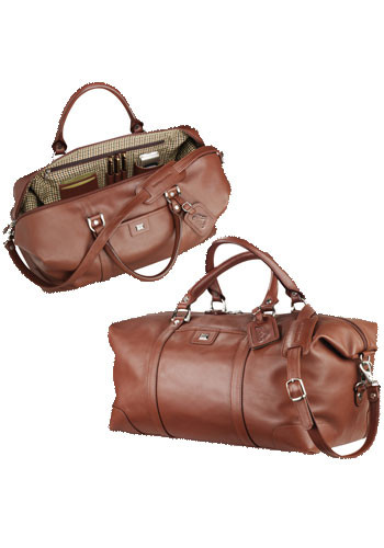 Cutter & Buck Leather Weekender Duffle Bags | LE980083