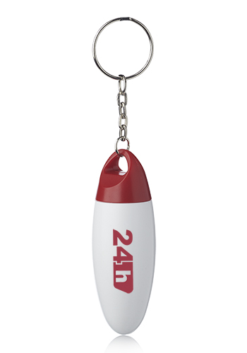 Promotional Dallas Plastic Pill Bottle Keychains