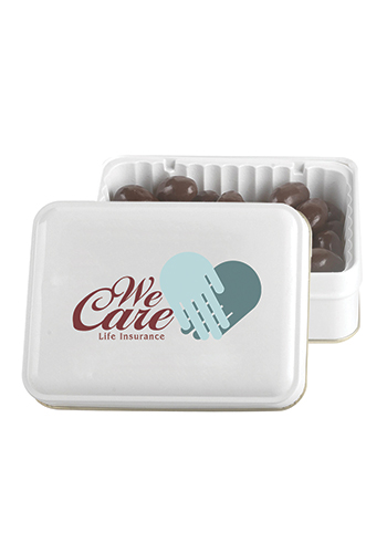 Dark Chocolate Almonds in a Keepsake Gift Tin | CI310DCA