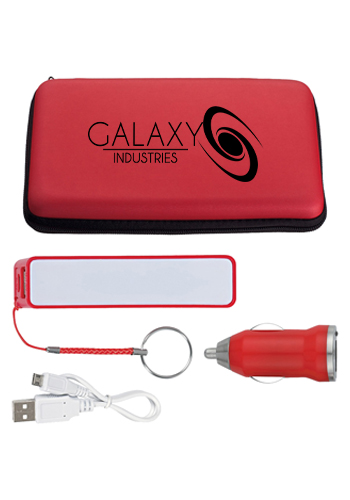 Personalized Deluxe Travel Charging Kits