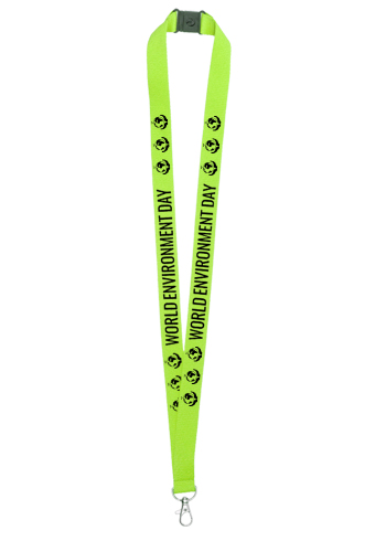 Snap Clip Polyester Lanyards