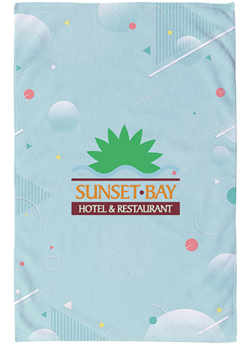 16" x 25" Dye Sublimated Hand Towels