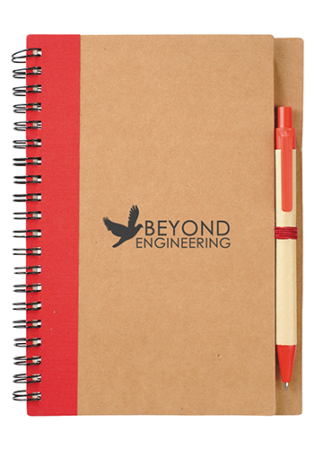 Personalized Eco Spiral Notebooks