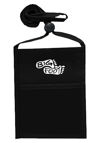 Economy Single Pocket Wallet with Lanyard