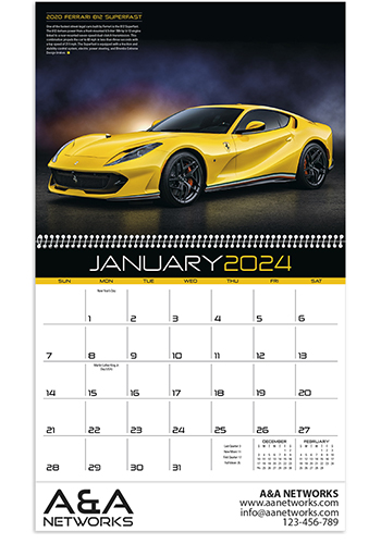 Exotic Cars Calendars | X11346