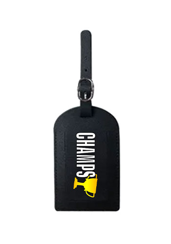Faux Leather Luggage Tag for Suitcase