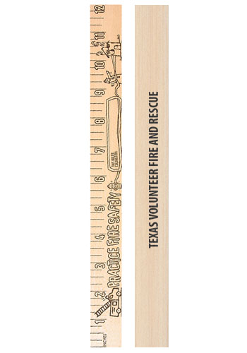 Fire Safety Color Rulers | AK90610