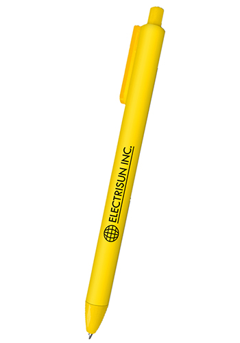 Flex Soft Touch Rubberized Ball Point Pen | LQ351
