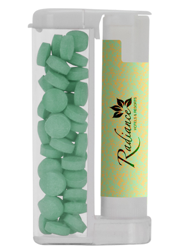 Flip-Top Duo of Sugar Free Mints and Lip Balm | SUSMNPPBZ