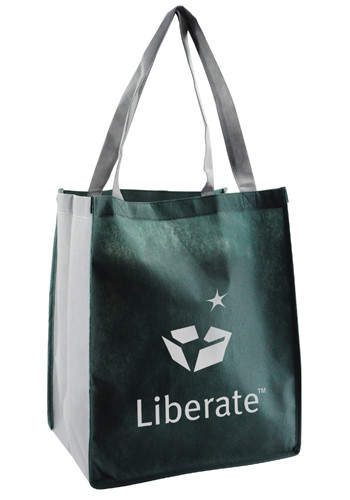 Custom Habitat Shopper Tote Bags | CRHABTSHP - DiscountMugs