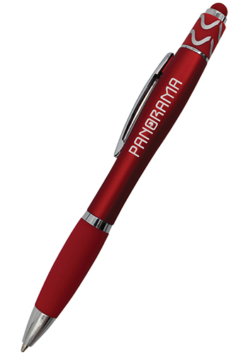 Halcyon® Silhouette Spin Top Pen with Stylus | AK16054