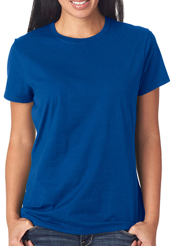 Printed Hanes Ladies Nano-T T-shirts | SL04 - DiscountMugs