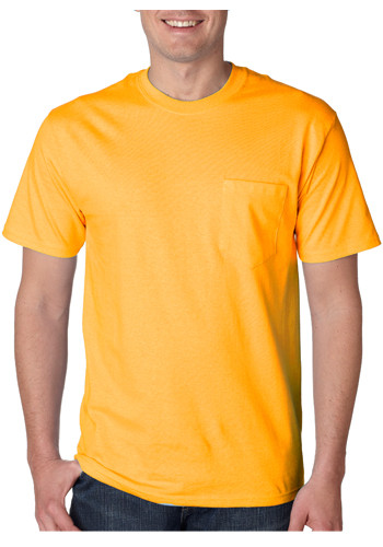Tagless T-shirts with Pocket