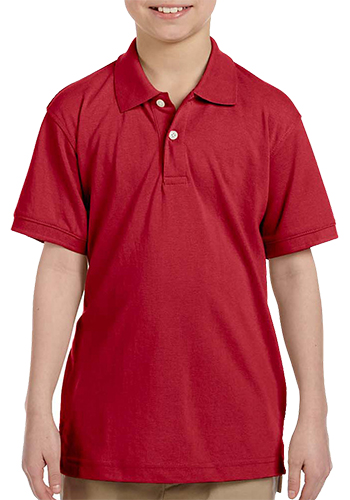 Harriton Youth Pique Polo Shirts | M265Y
