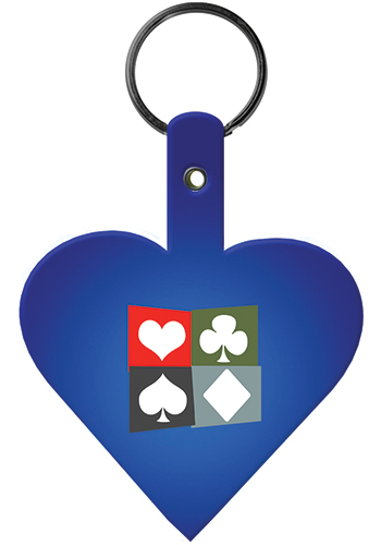 Heart Flexible Key Tags | EM522