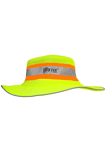 Hi Vis Two Tone Mesh Safety Ranger Hat | IDSVH634