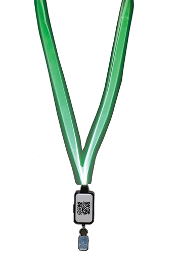 Higly Light Up LED Lanyards with Badge Clip | WCLIT537