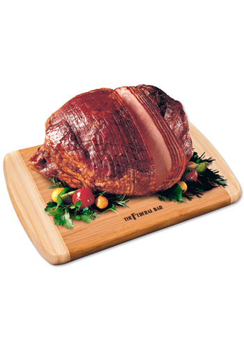 Bamboo Cutting Boards with Spiral-Sliced Whole Ham | MRBB745