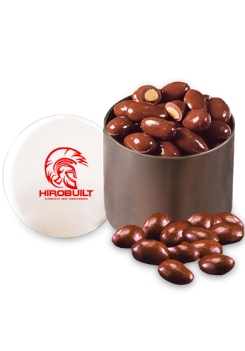 Chocolate Covered Almonds in Designer Tins | MRTIN124