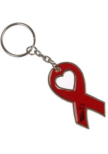 Red Ribbon Keychains | EDPRC120