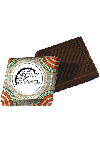 Individually Wrapped Full Color Chocolate Square | CIAL104