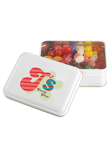 Promotional Jelly Beans in a Keepsake Gift Tin