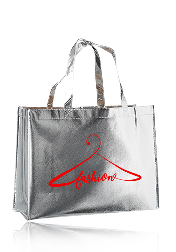 Kendra Metallic Laminated Shopping Bags |TOT263