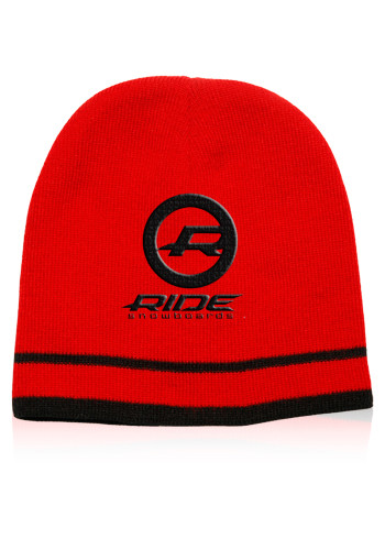 Acrylic Knit Beanies with Double Stripe