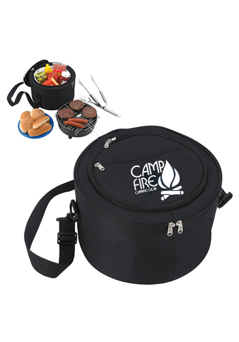 KOOZIE® Portable BBQ Grills with Kooler Bag | X30027