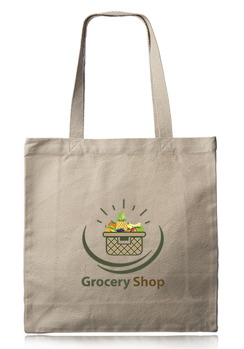 Personalized Lana Natural Canvas Tote Bags