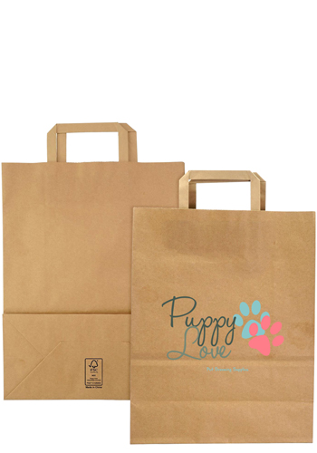 Large Kraft FSC Paper Bag
